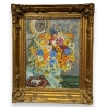 Tableau "Bouquet de fleurs" signé HC FORESTIER