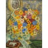 Tableau \"Bouquet de fleurs\" signé HC FORESTIER