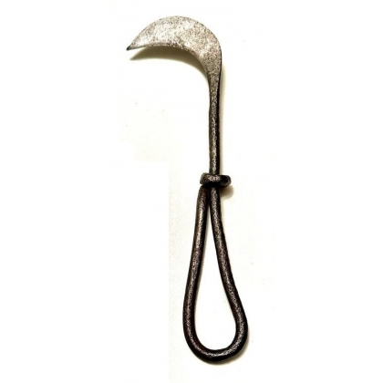 Serpette en fer forgé