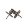 A pair of silver-plated bronze candlesticks by Tric-Trac