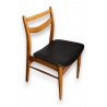 Suite de 6 chaises vintage en teck