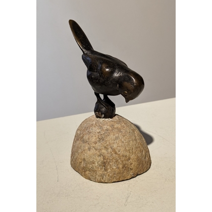 Bronze \"Nonette\" signée C R