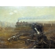 Tableau "Carrosse contre le cheval de fer"