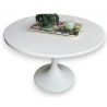 Table tulipe vintage en fibre de verre