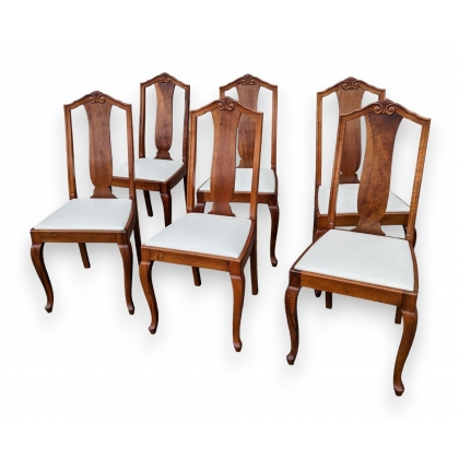 Suite de 6 chaises style Louis XV