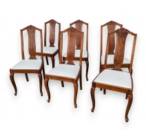 Suite de 6 chaises style Louis XV