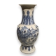 Vase en porcelaine bleu blanc décor Paysage