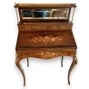 Bureau de dame Napoléon III avec gradin à miroir