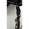 A pair of Neoclassical bronze side tables
