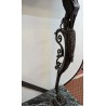 A pair of Neoclassical bronze side tables