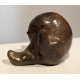 Bronze "Blaireau en boule" signé R.H.