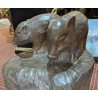 Bronze \"Deux marcassins\" signé Robert HAINARD