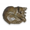 Bronze "Renardeau endormi" signé R. HAINARD