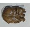 Bronze \"Renardeau endormi\" signé R. HAINARD
