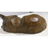 Bronze \"Renardeau endormi\" signé R. HAINARD