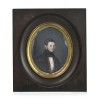 Portrait miniature \"Gentilhomme au redingote\"