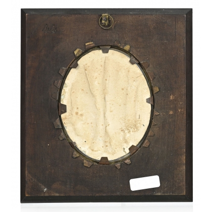 Portrait miniature \"Gentilhomme au redingote\"