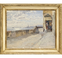 Tableau "Venise" signé Arthur CALAME