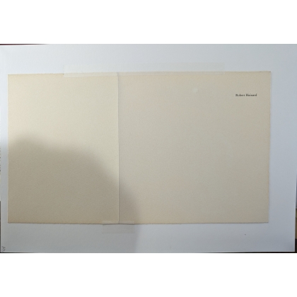Gravure "Grand sanglier galopant" signée HAINARD