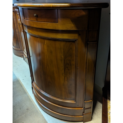 Encoignure arrondie style Directoire