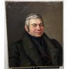 Tableau \"Portrait d\'un gentilhomme\" signé A R