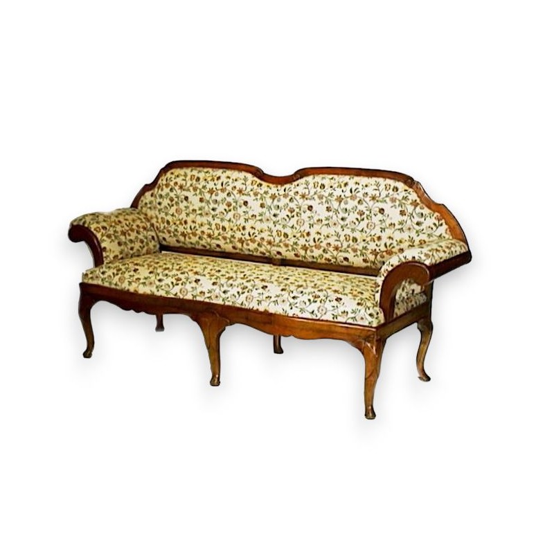 Bernese Louis XV sofa. At  Moinat SA  - Antiques and interior design