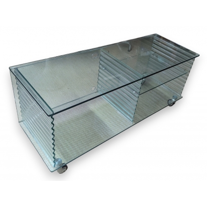 Table à roulettes \'Onda\' par Ron ARAD pour FIAM