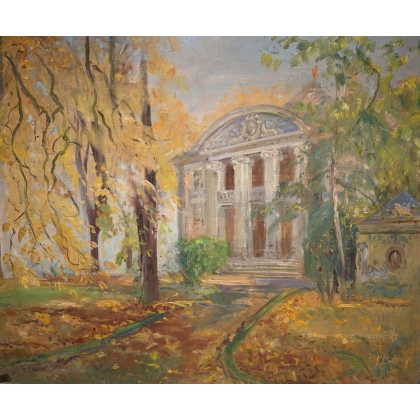 Tableau \"Lohn Kehrsatz\" signé Ad. TIÈCHE 1949