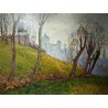 Tableau \"Palais Fédéral\" signé A. TIÈCHE 1923
