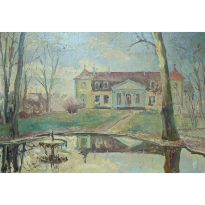 Tableau \"Chateau\" par TIÈCHE