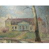 Tableau \"Chateau\" par TIÈCHE