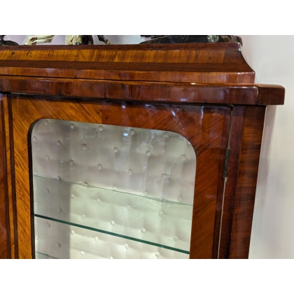 Vitrine transition en bois de rose par HEDOUIN
