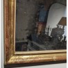 Miroir style Louis XV FUNK en bois doré sculpté