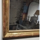 Miroir style Louis XV FUNK en bois doré sculpté