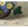 Tableau \"Bouquet de fleurs\" signé A. DUPLAIN