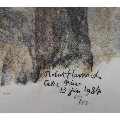 Gravure "Chamois" signé Robert HAINARD