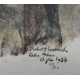 Gravure "Chamois" signé Robert HAINARD