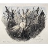 Gravure "Deux colverts" signé Robert HAINARD