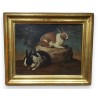 Tableau \"Deux lapins\"
