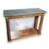 Empire console table, in mahogany and black wood. at  Moinat SA  - Antiques and home décor
