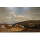 Tableau "Vaches" signé J. DUNANT