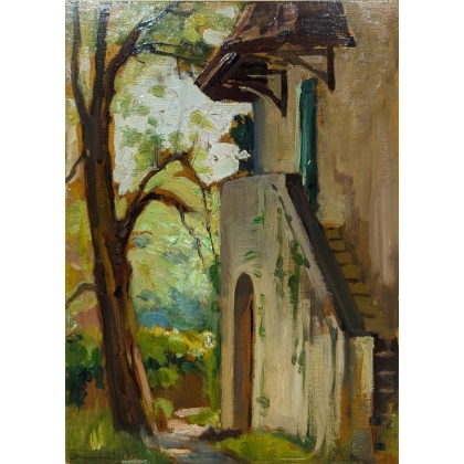 Tableau \"Chateau de Dardagny\" par NIEDERHÄUSERN