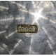 Plateau en métal argenté par FASOLI