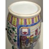 Porcelain vase decorated with characters