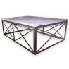  Table basse, modèle Biarritz, plateau sur  Moinat SA  - Antiquités décoration