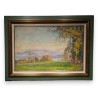Tableau \"Le vieux Rhône\" signé CHARPENTIER