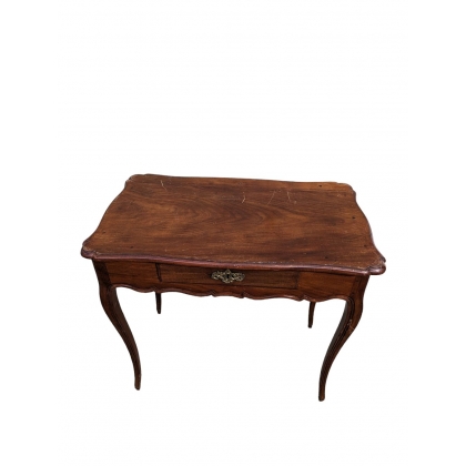 Table Louis XV bordelaise en acajou