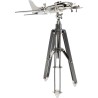 Douglas DC-4 model aeroplane on a tripod