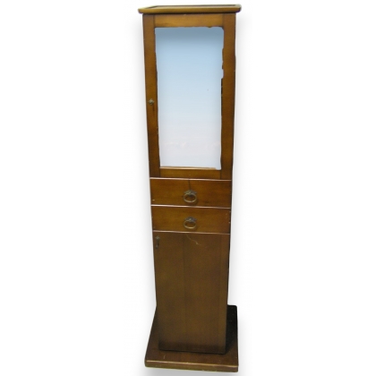  Colonne avec miroir en noyer sur  Moinat SA  - Antiquités décoration