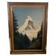Tableau "Cervin" signé R. de LAUREDAY
